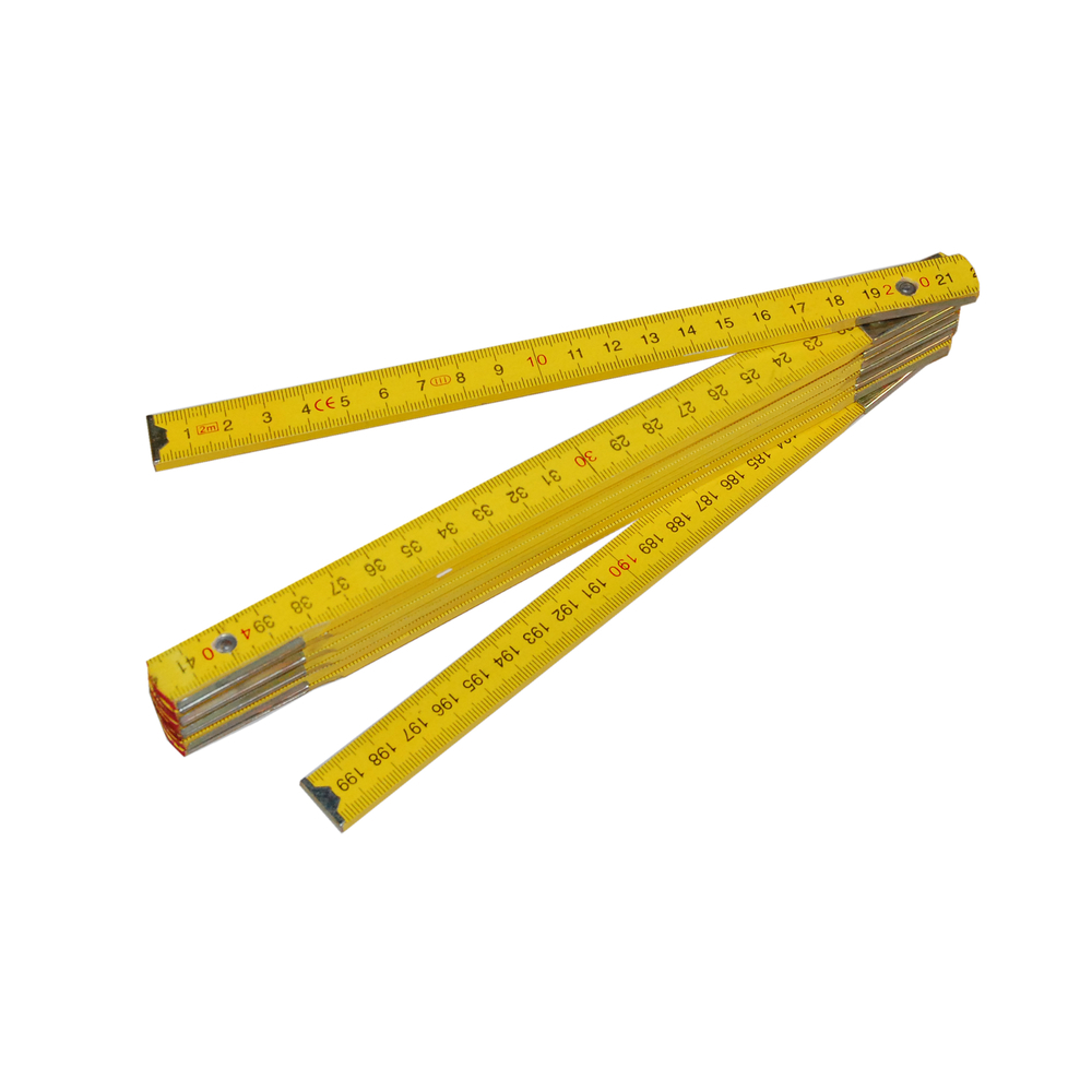 Double mètre en bois de charpentier - NESPOLI - 5555