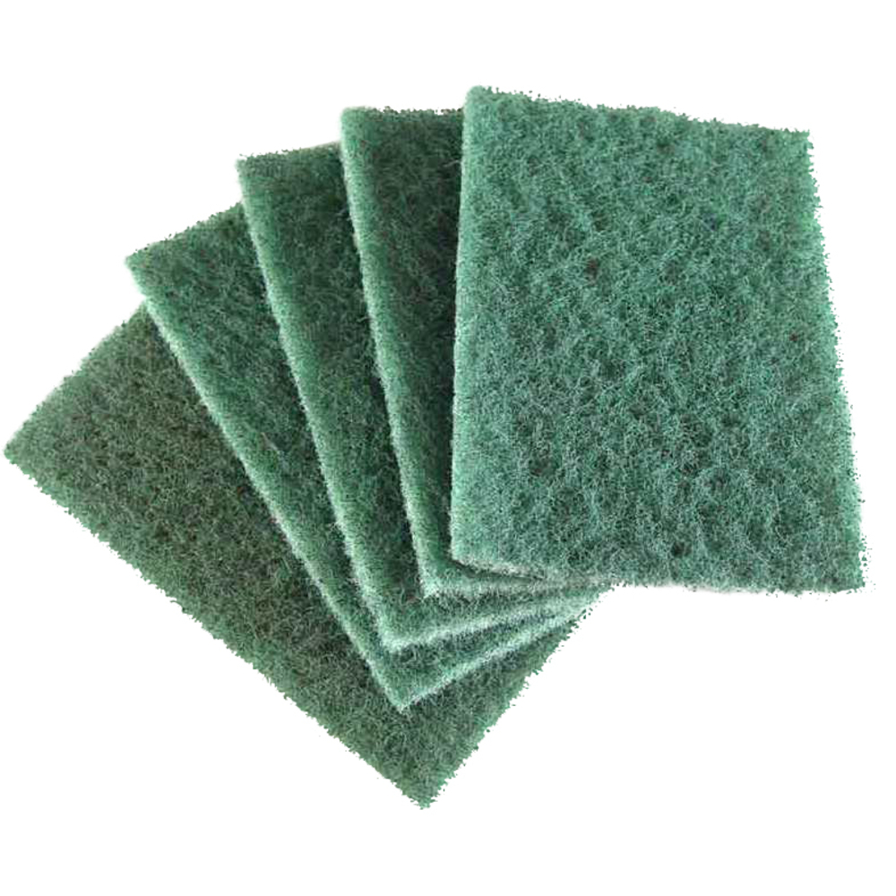 Lot de 5 tampons à récurer 140x80mm - NESPOLI - 59757