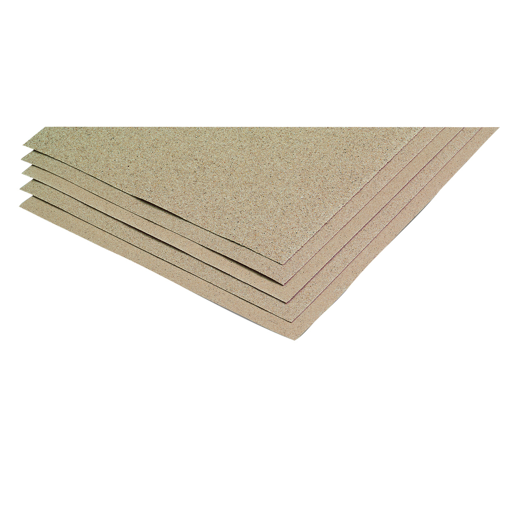 Pochette de 5 feuilles papier silex grain gros 50 - NESPOLI - 749130