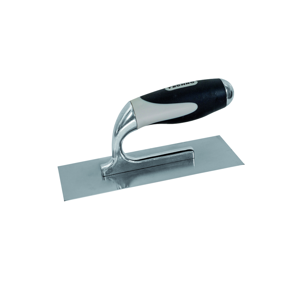 Platoir décor 8x20 cm acier manche bi-matière - TECHNO - T110506