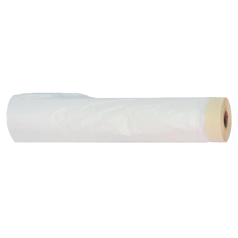 BOX DE 20 FILMS PLASTIQUE DE 180CMX22,5M AVEC RUBAN ADHESIF DE 19MM NERPEL - 0002880