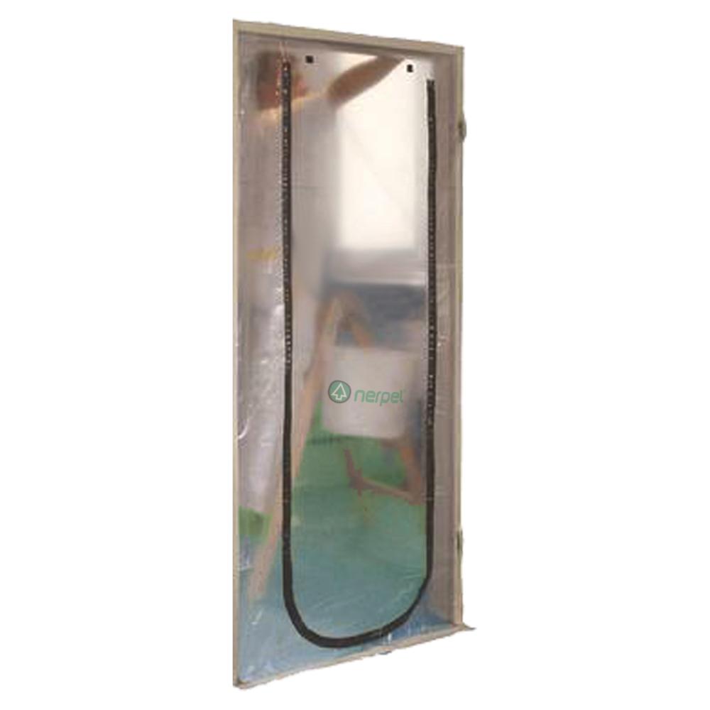 PORTE ISOLANTE AVEC DOUBLE FERMETURE ÉCLAIR NERPEL - 0006000