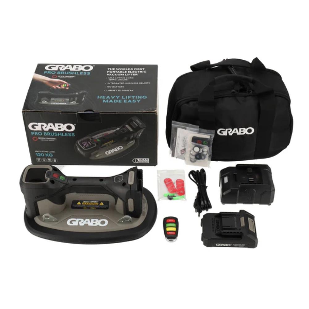 VENTOUSE GRABO PRO BRUSHLESS AVEC BATTERIE EN HOUSSE - NG11100