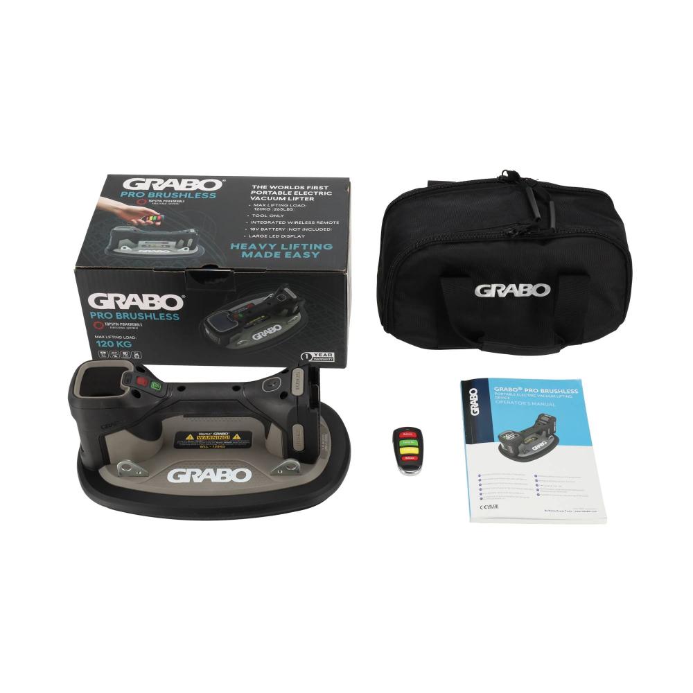 VENTOUSE GRABO PRO BRUSHLESS SANS BATTERIE EN HOUSSE - NG11101
