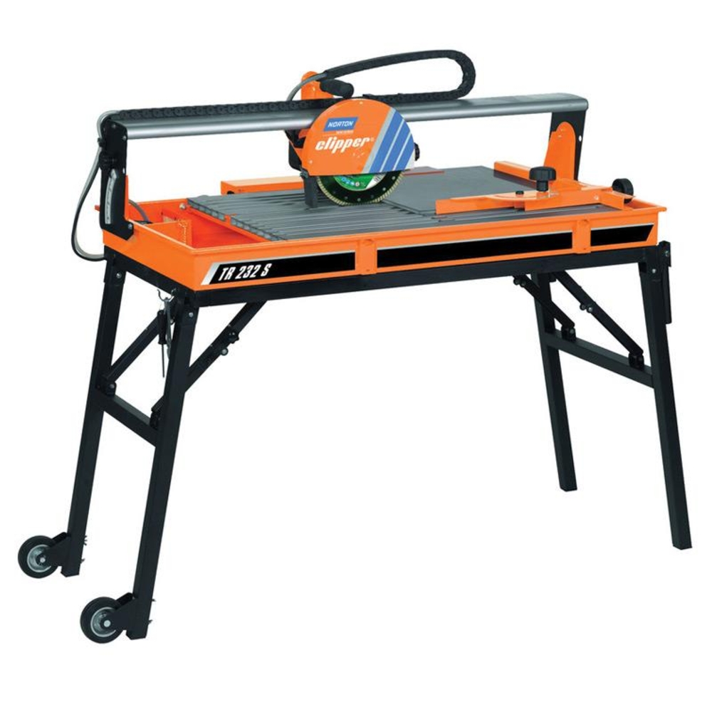Scie de carrelage sur table NORTON Diam. 230 mm 1100 W TR 232 S 860 mm -70184601110