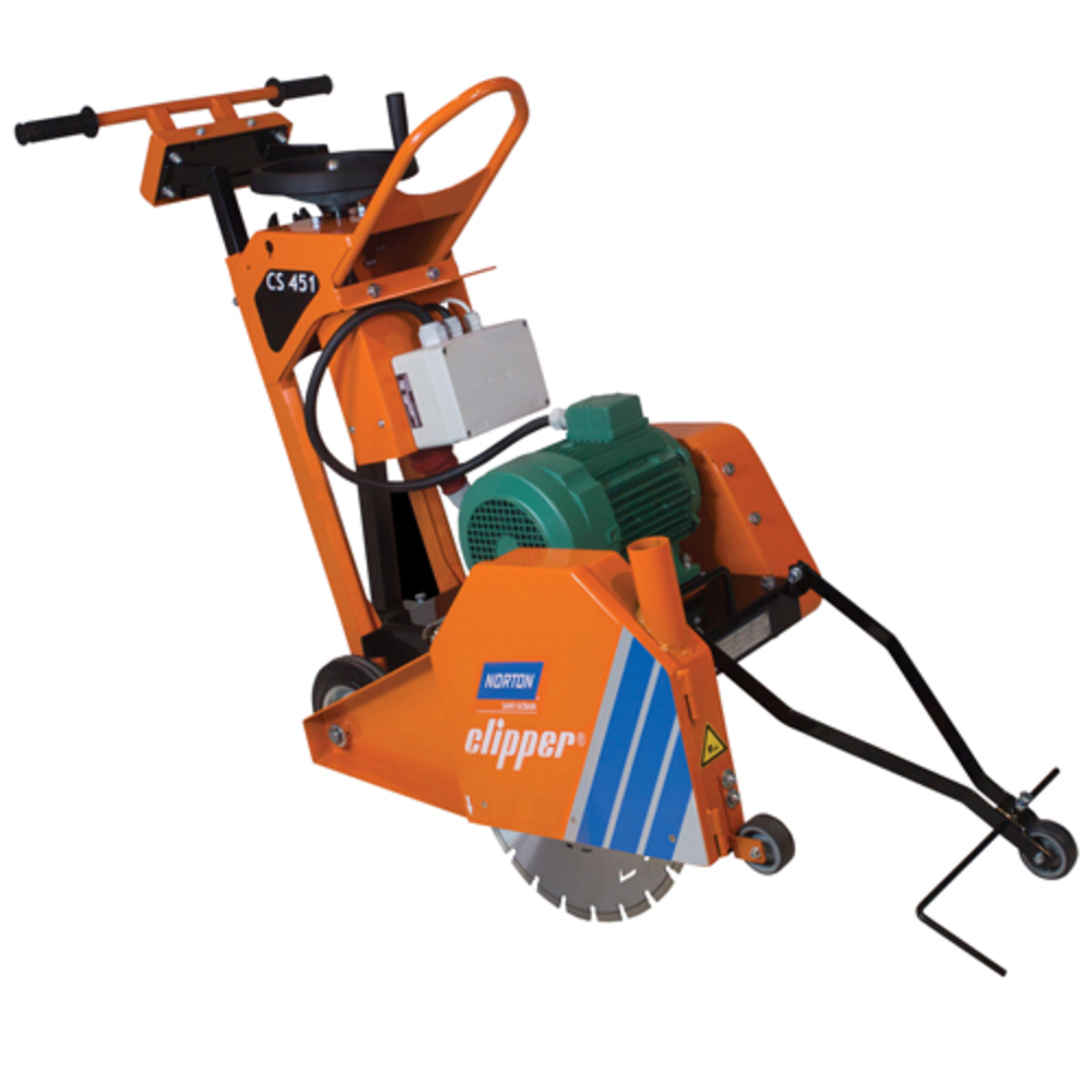 Scie à sol électrique Norton Clipper CS451 E Ø 450 mm 400 V - 70184601973