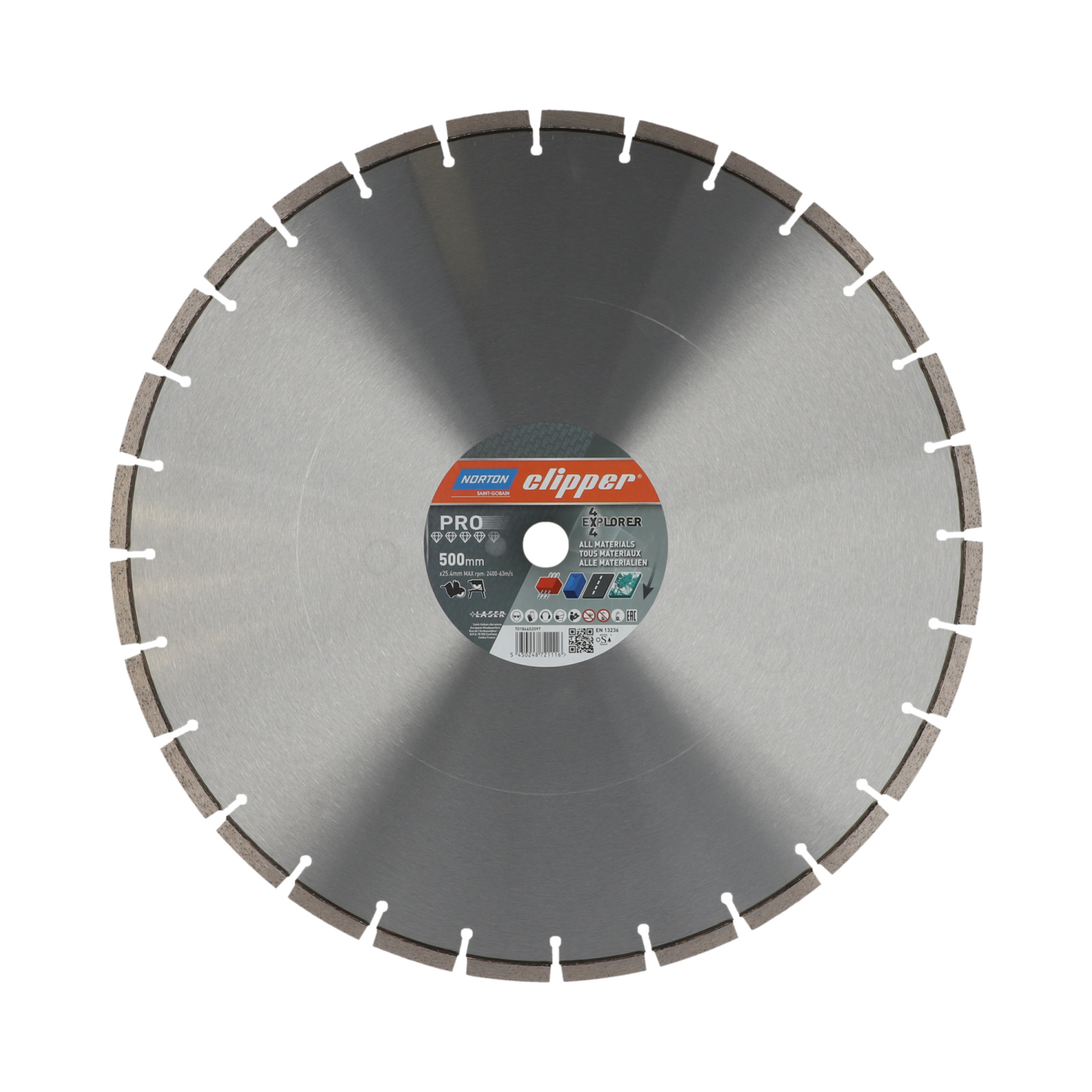 Disque diamant 500x25,4 mm PRO 4X4 EXPLORER NORTON - 70184602097
