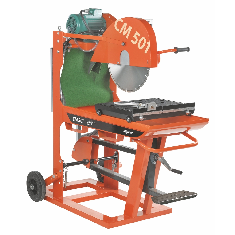 SCIE DE MAÇON NORTON CLIPPER ELECTRIQUE CM501 MAJOR 3.55.3 Ø 500 MM 400V 4000 W - 70184627018