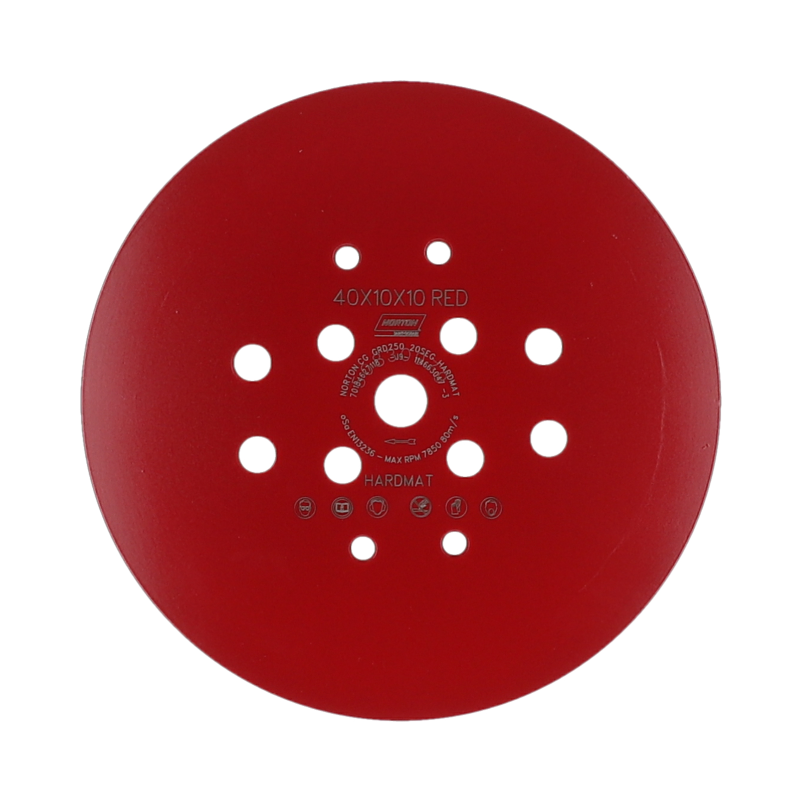Anneaux plateau surfaçage GRD252 DUR 250 mm NORTON - 70184627118