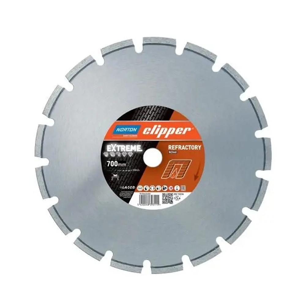 Disque diamant type RC540 D700 x 25.4mm NORTON CLIPPER - 70184627310