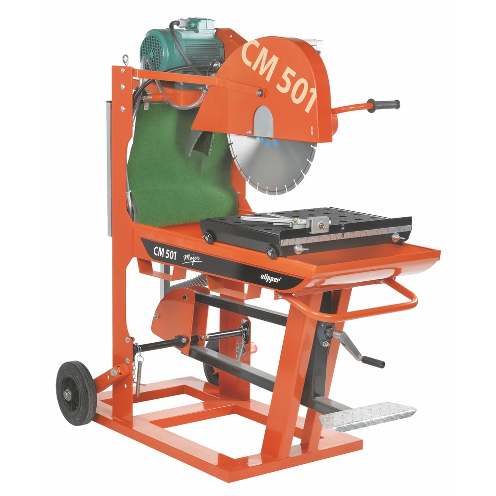 Scie de maçon Electrique Norton Clipper CM501 3.55.3 Ø500 mm 230-400V 4000W - 70184628233