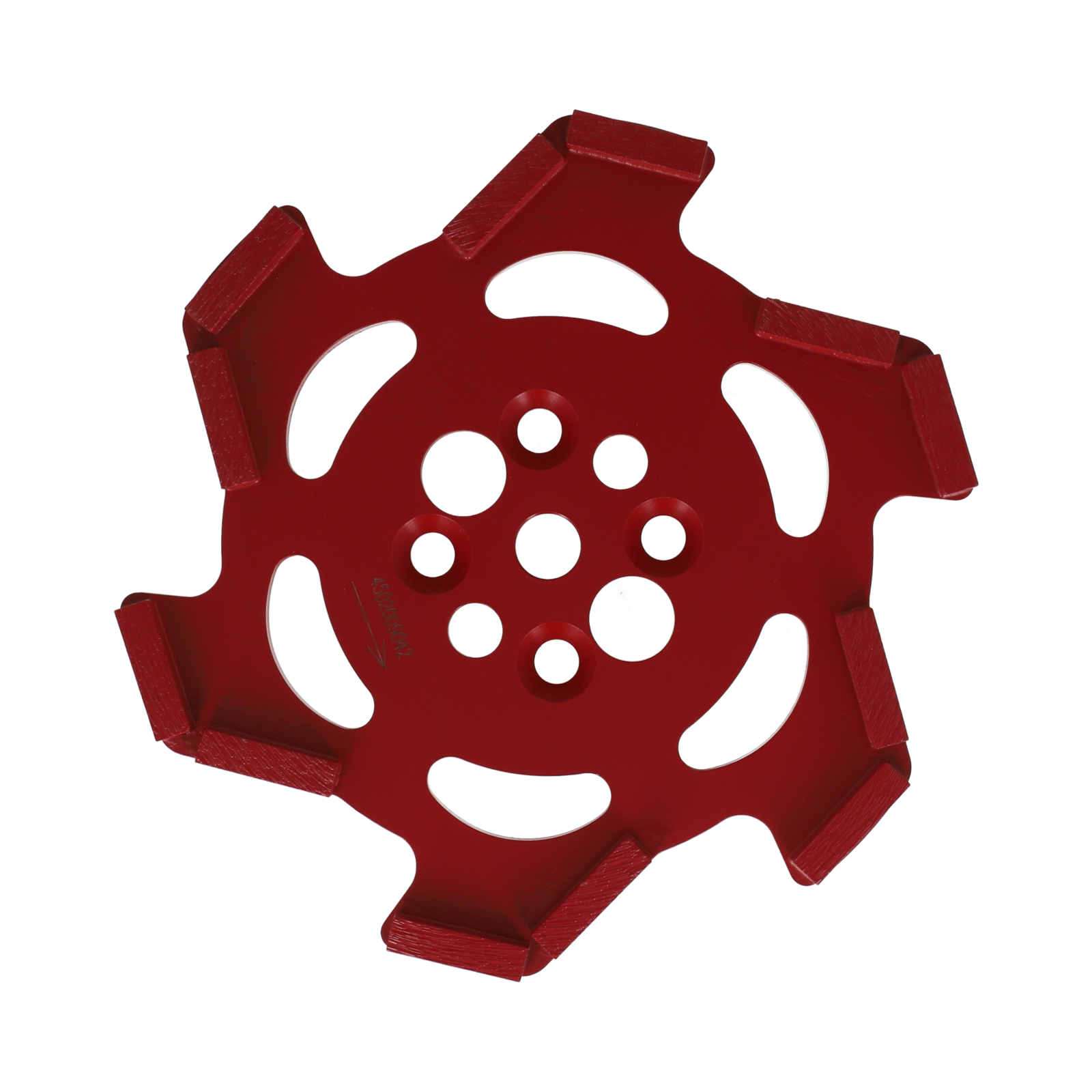 Anneaux plateau surfaçage 250x20 mm GRD252 S rouge sols durs NORTON - 70184629626