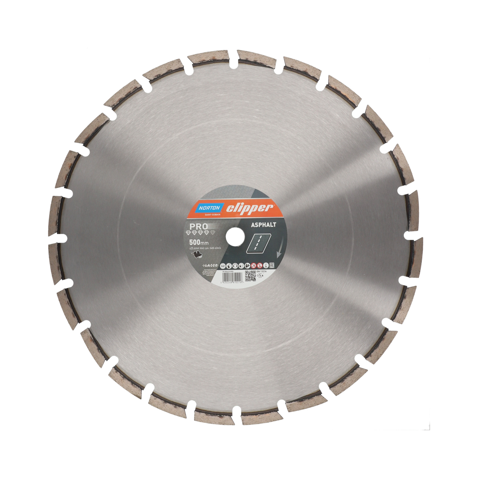 Disque diamant PRO ASPHALT II 500x25,4 mm NORTON - 70184631995