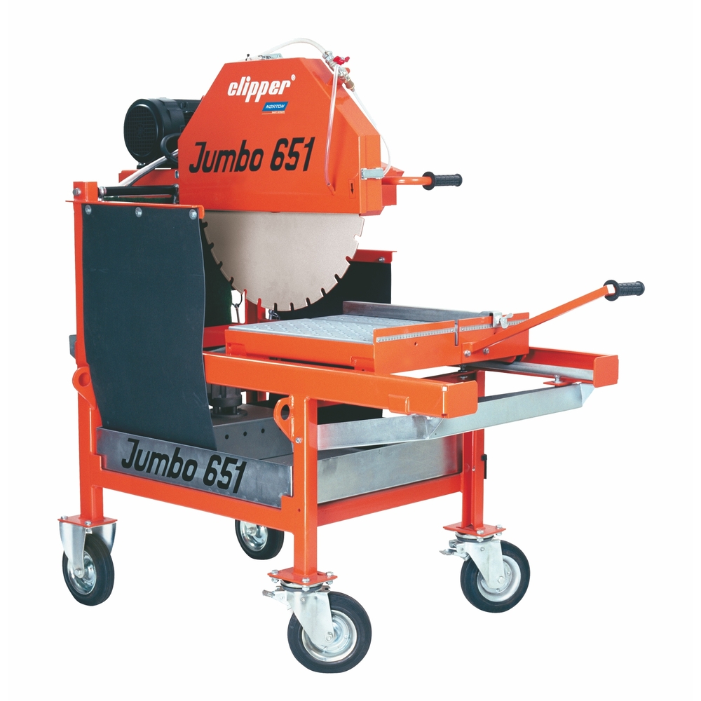 Scie de maçon Norton Clipper JUMBO 651 1.30.3 mono Ø 650 mm 265 mm de coupe - 70184694005