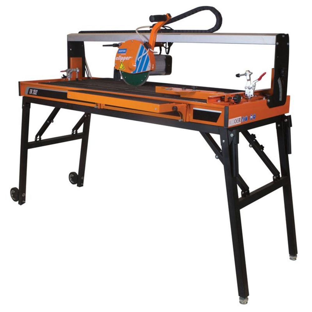 Scie de carrelage prof. de coupe 20 mm NORTON Diam. 250 mm 1500 W TR 252 1200 mm -70184694289