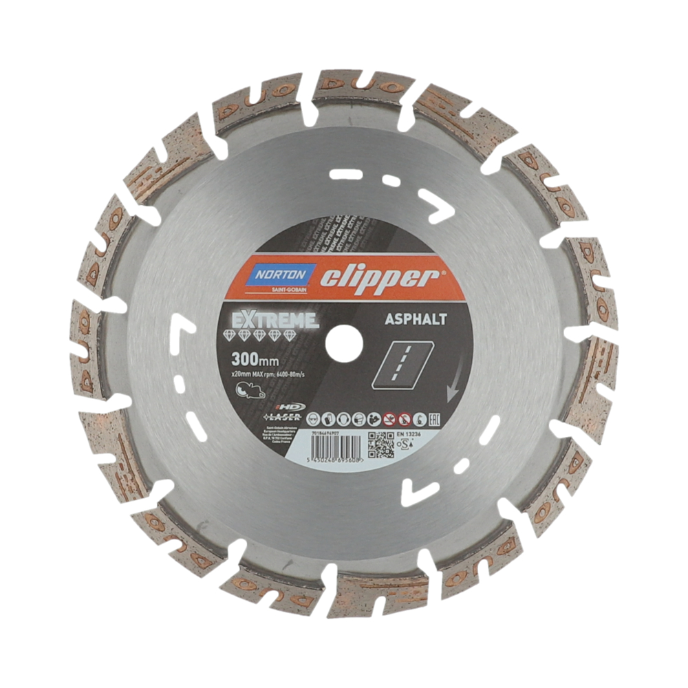 Disques diamant Clipper-EXTREME ASPHALT-300-15x3 NORTON - 70184694907