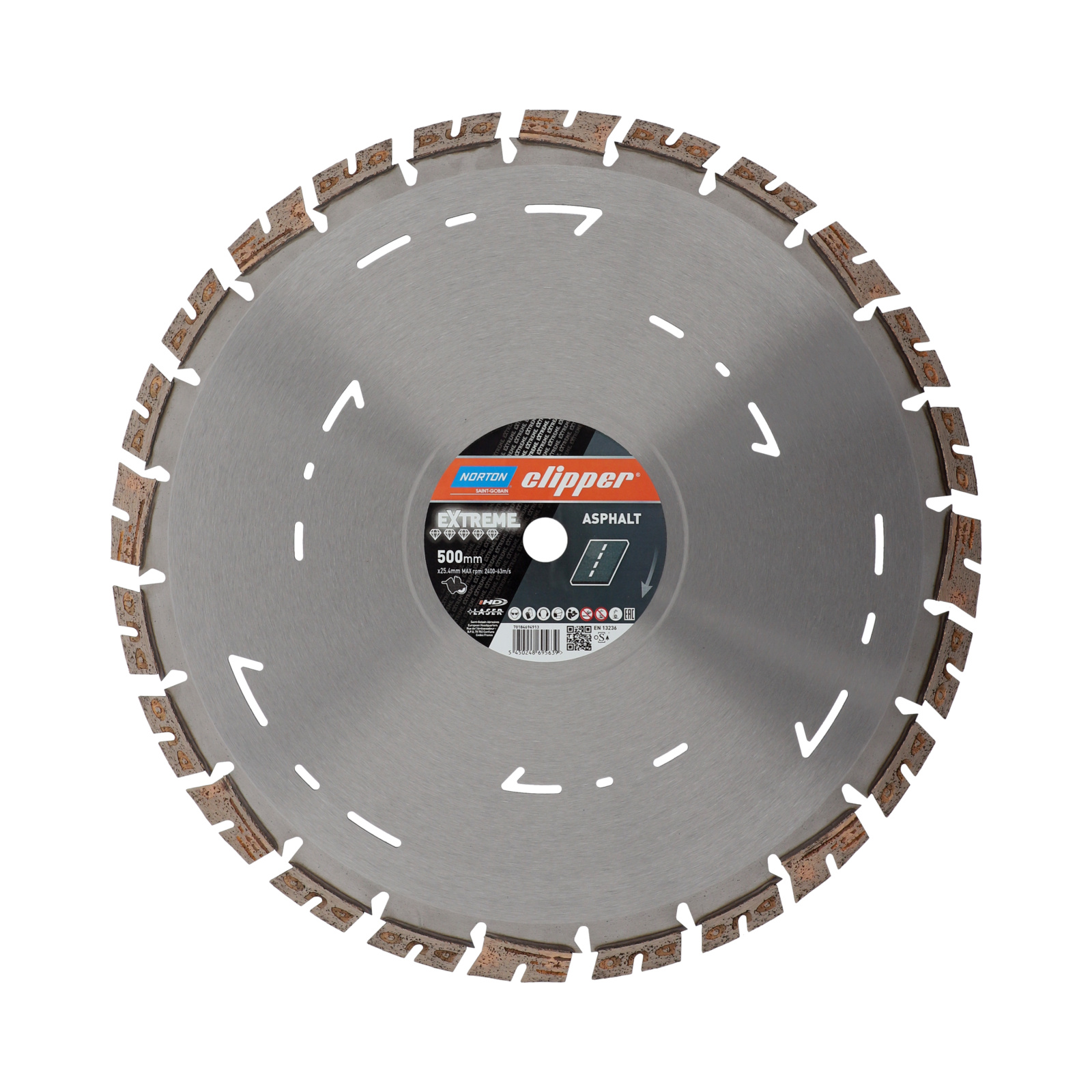 Disque diamant EXTREME ASPHALT 500x25.4mm NORTON - 70184694913