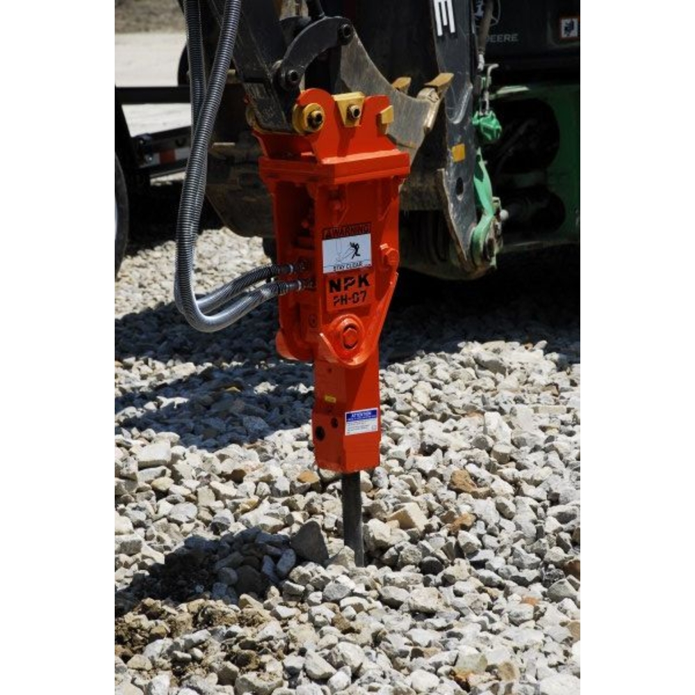 Brise roche hydraulique npk pour porteur de 1.5-3t avec outils diam.47 - ph-07