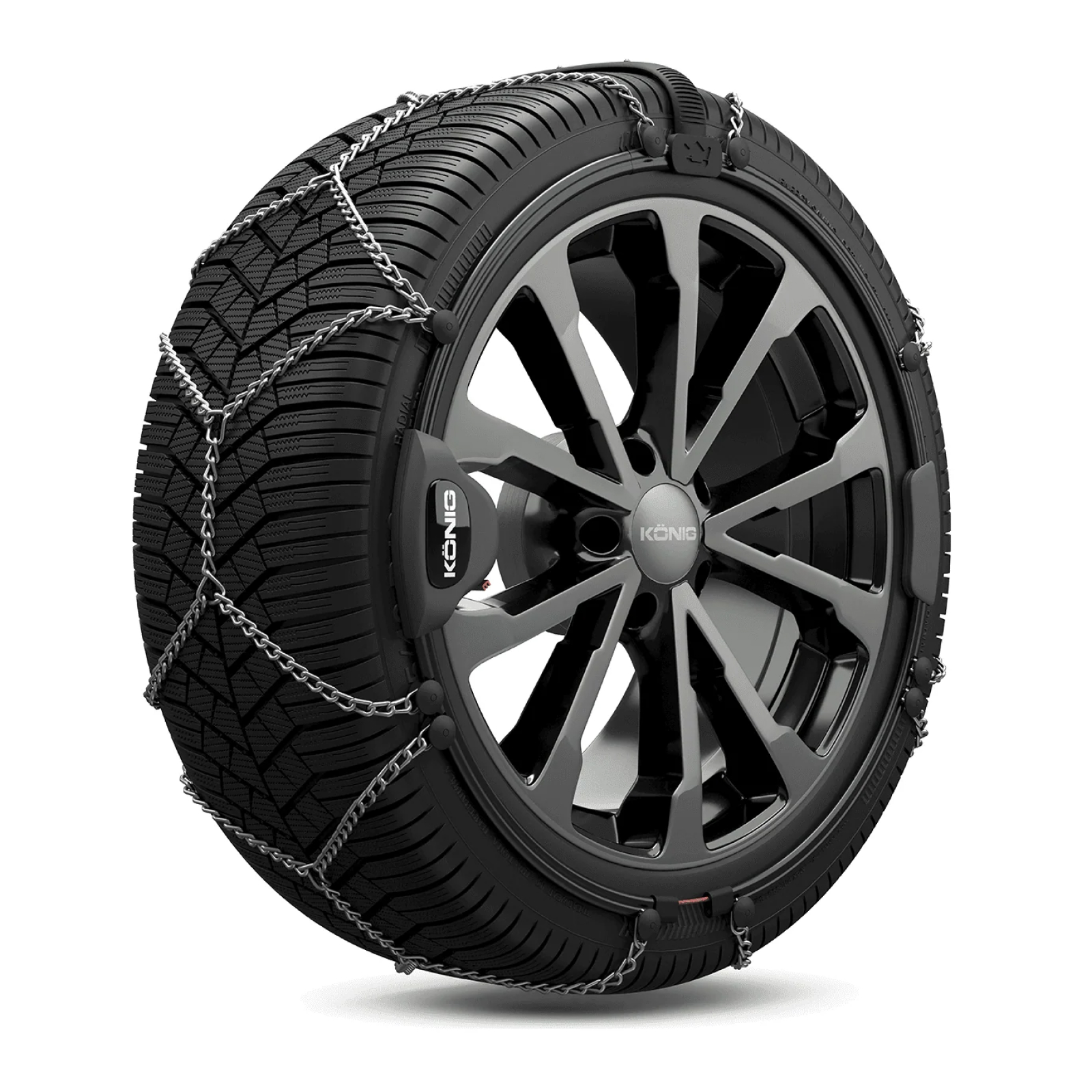 Chaînes neige voiture KÖNIG REFLEX EDGE 602 Montage rapide KON 602
