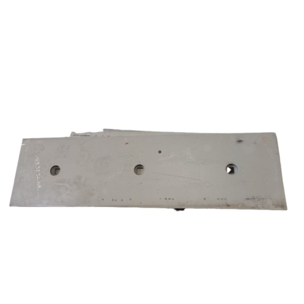 Contre lame de godet centrale reversible 3 trous en 1 1/4