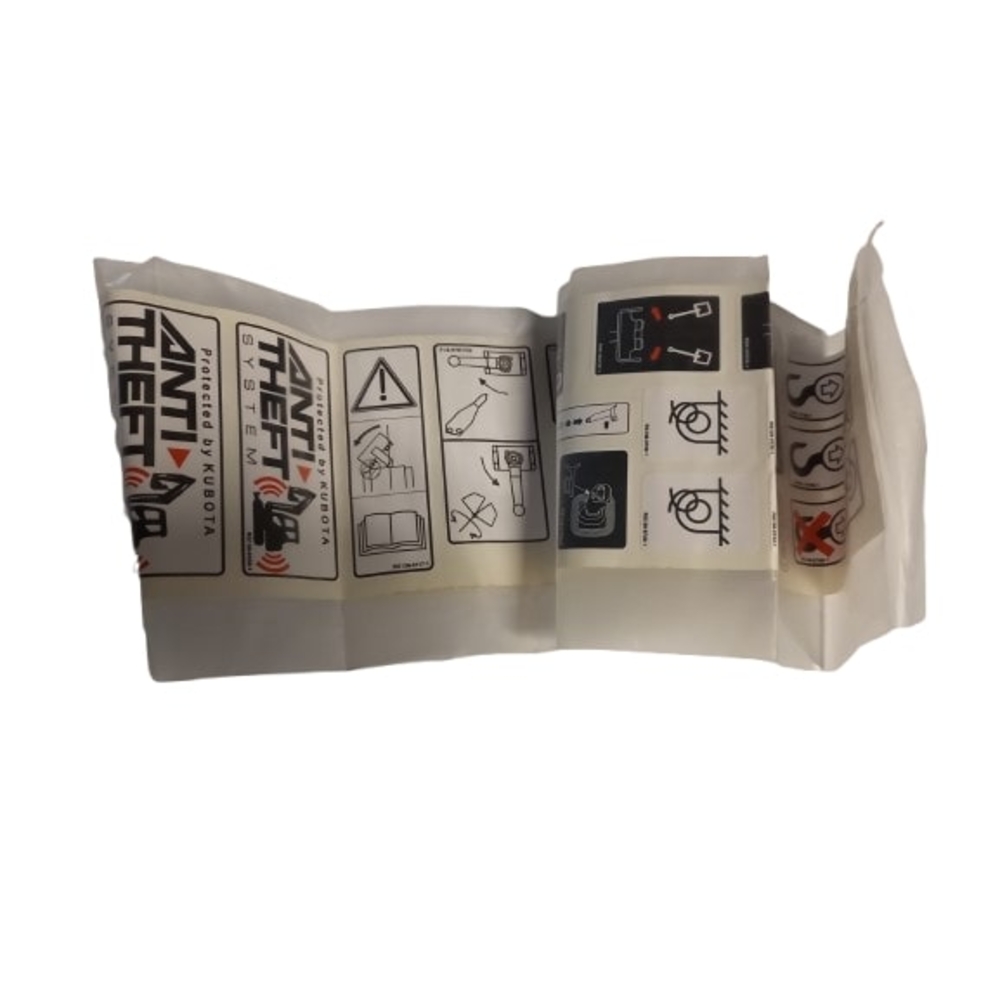 ETIQUETTE - KUBOTA - RH41857400