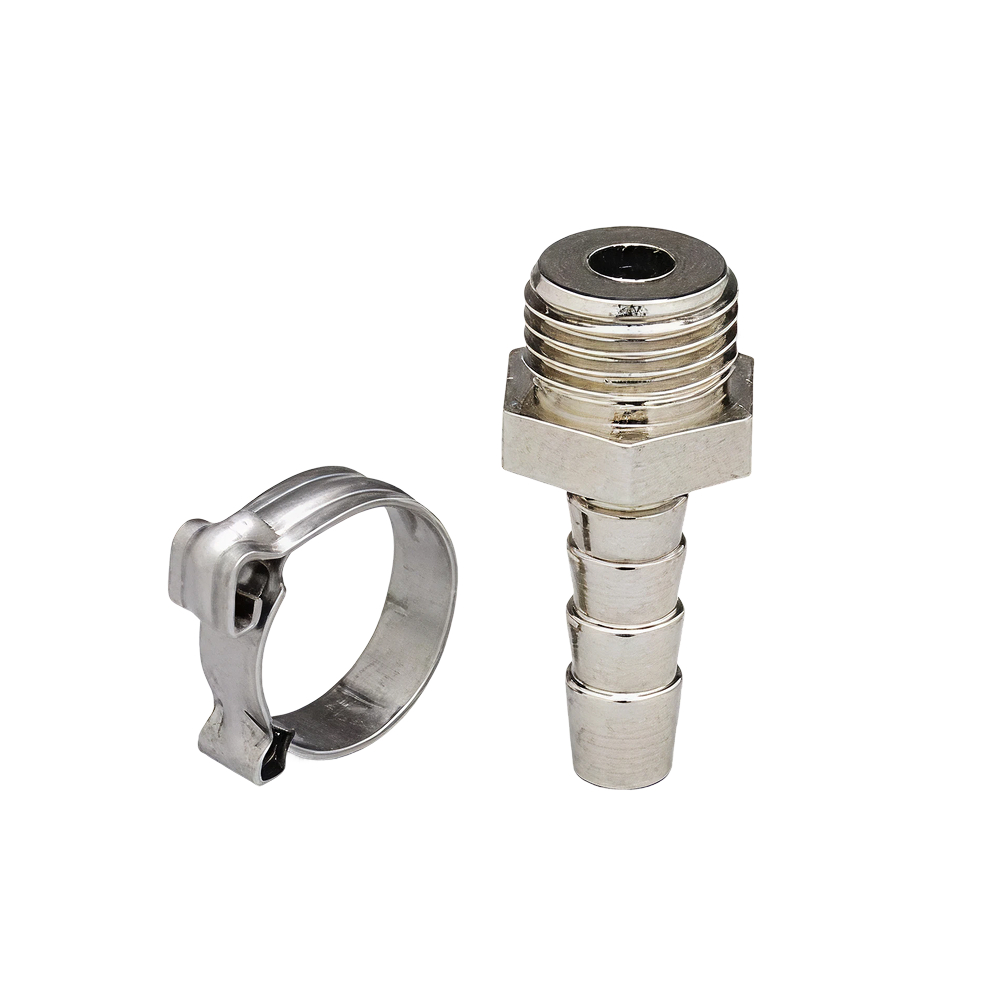 Lot 2 raccords 1/4 mâle D6mm PRODIF - 10047