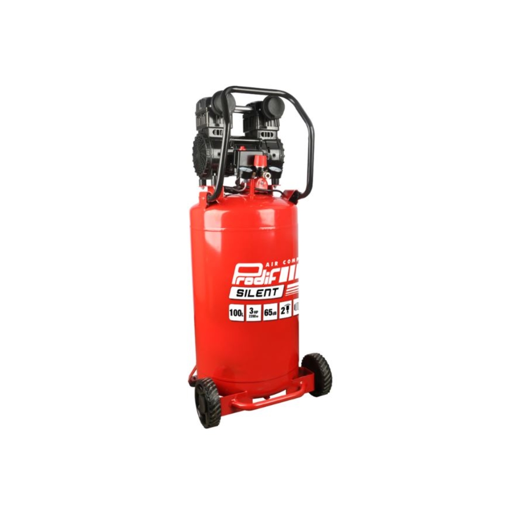 Compresseur vertical silencieux PRODIF 100 litres 3 CV 8 bar SIL103V