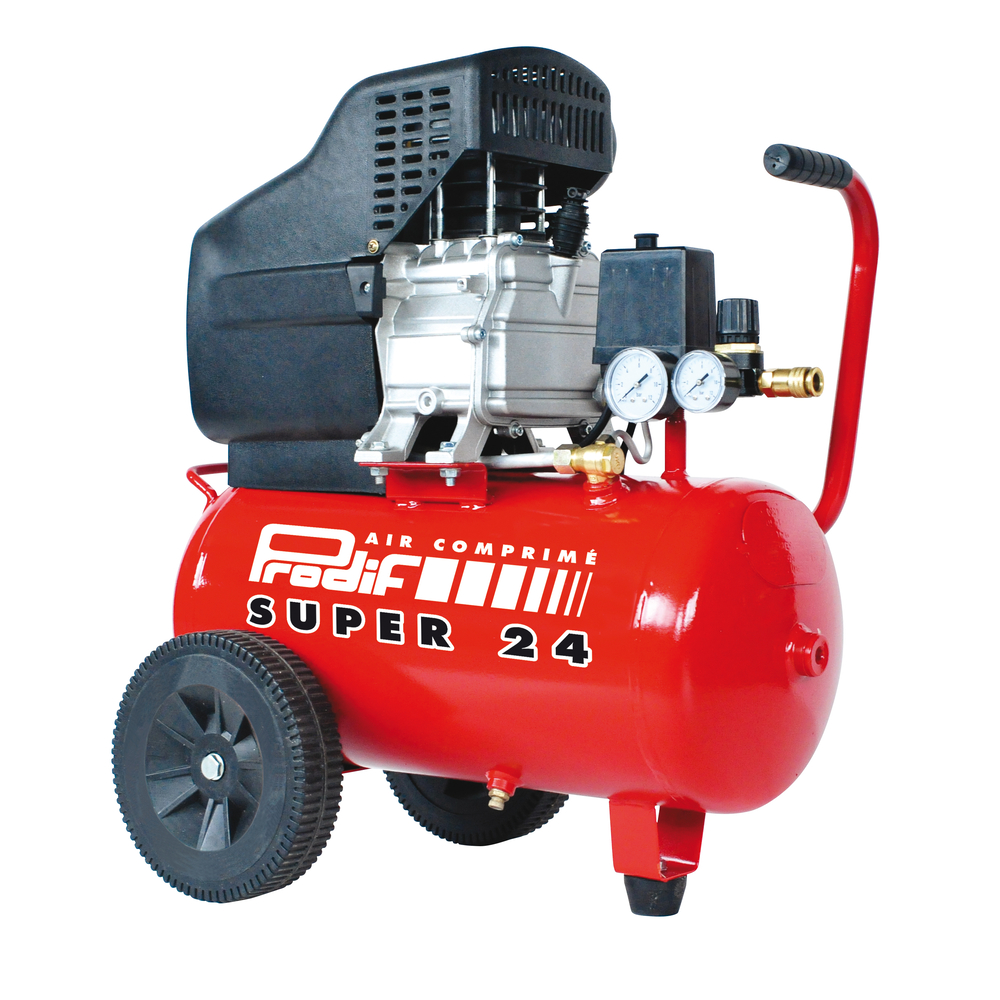Compresseur PRODIF coaxial 24L 8 bar 2CV - T596