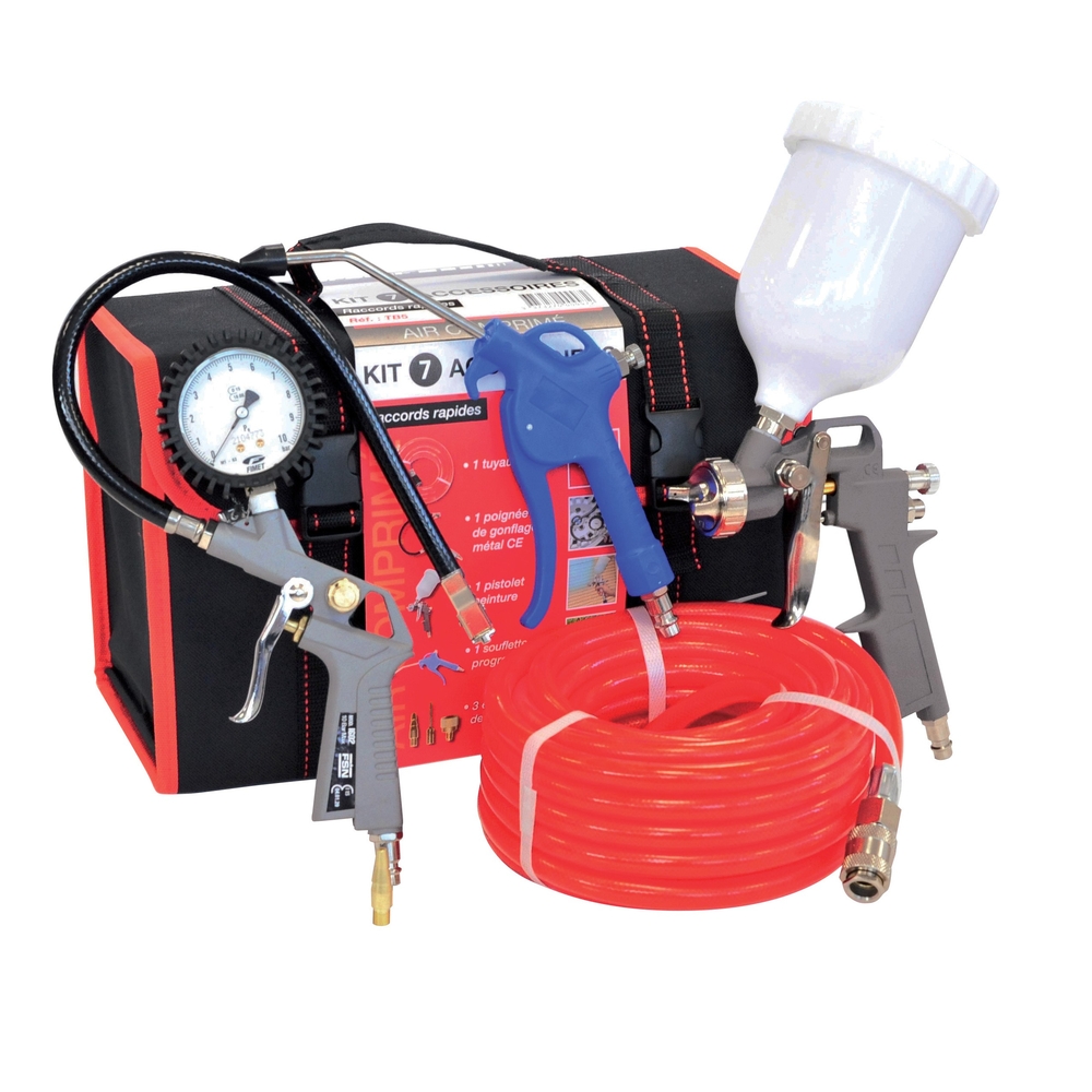 Kit 7 accessoires pour compresseur PRODIF - TB5