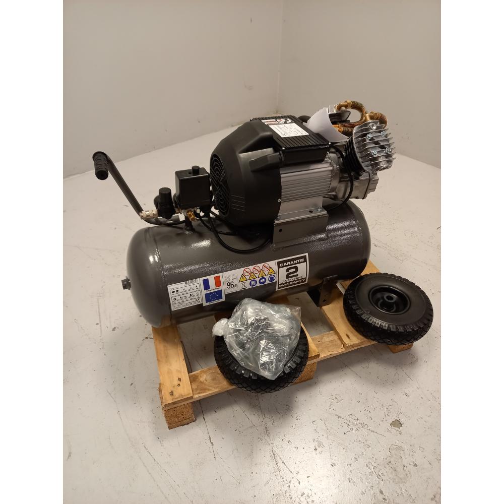 COMPRESSEUR D'AIR PRODIF 50L 8 BAR 3,5CV BI CYLINDRES - OCCASION - V204705G