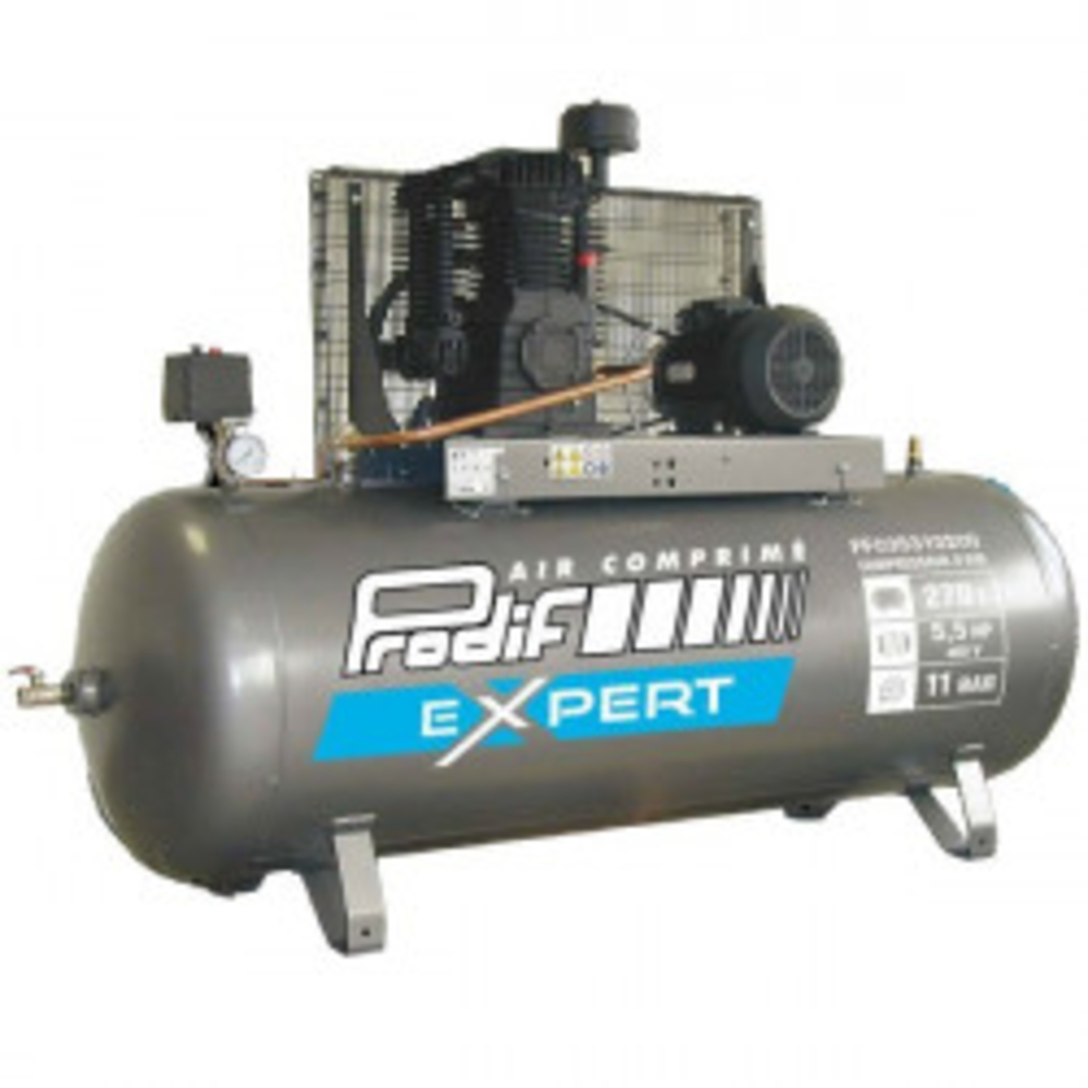 Compresseur bi-étagé PRODIF 5.5cv 270L 11 bar 400V WCF035300200