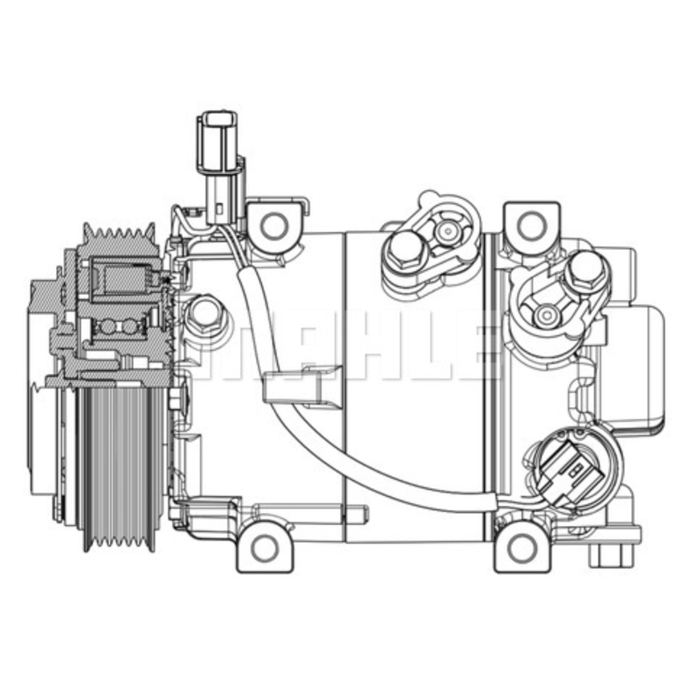 Compresseur de clim Kia/Hyundai - Mahle Neuf - 090.155.021.310