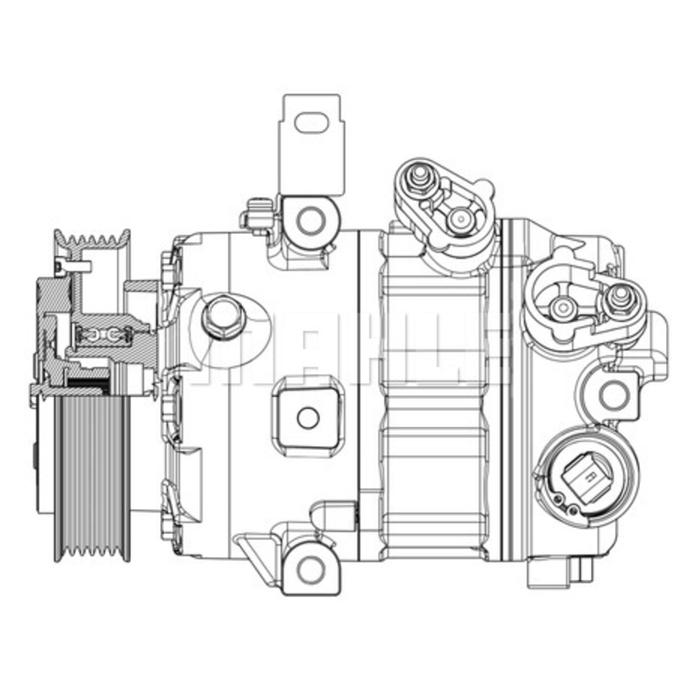Compresseur de clim Kia/Hyundai - Mahle Neuf - 090.155.022.310