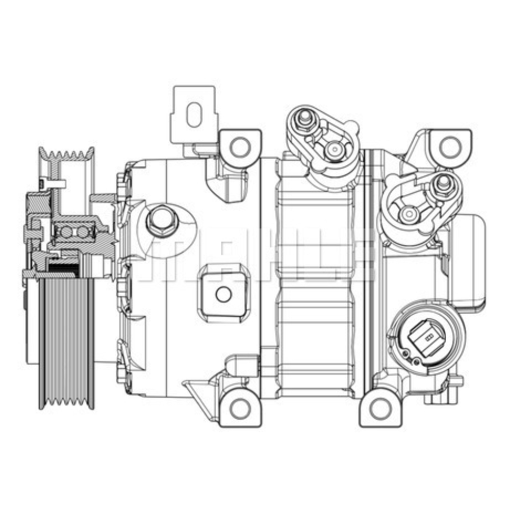 Compresseur de clim Kia/Hyundai - Mahle Neuf - 090.155.023.310