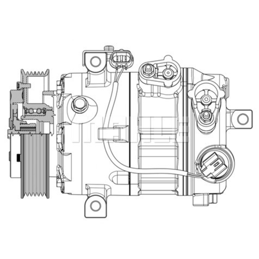 Compresseur de clim Kia/Hyundai - Mahle Neuf - 090.155.025.310
