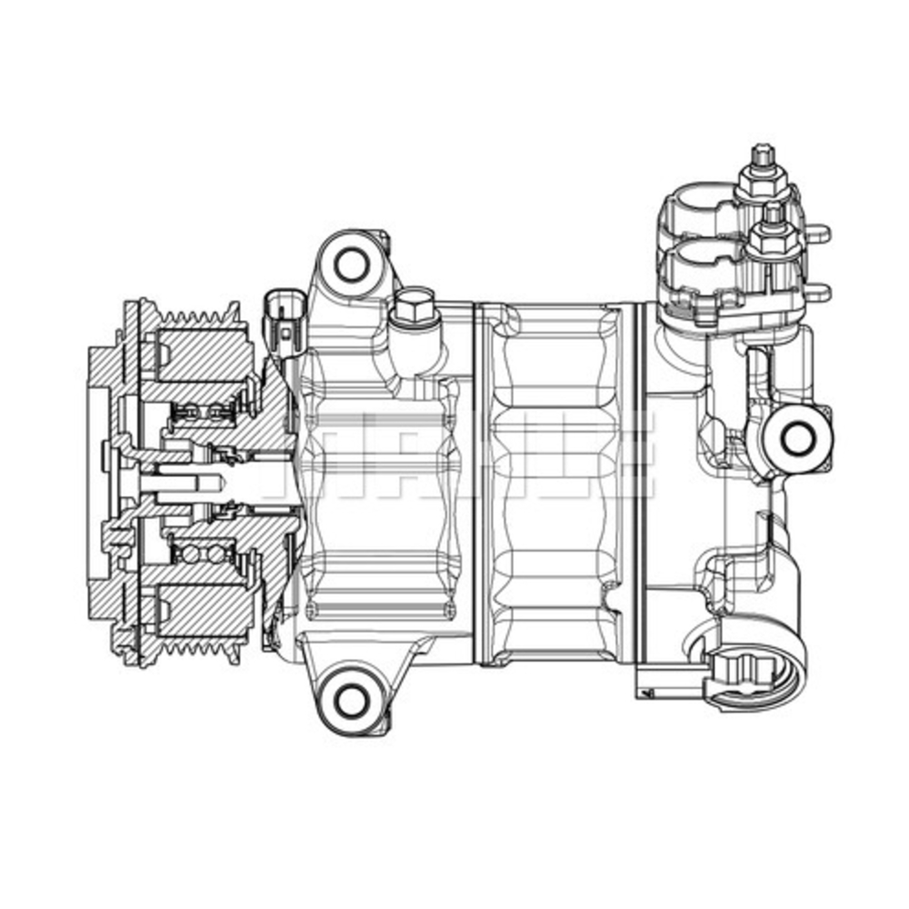 Compresseur de clim Ford - Mahle Neuf - 090.595.024.310