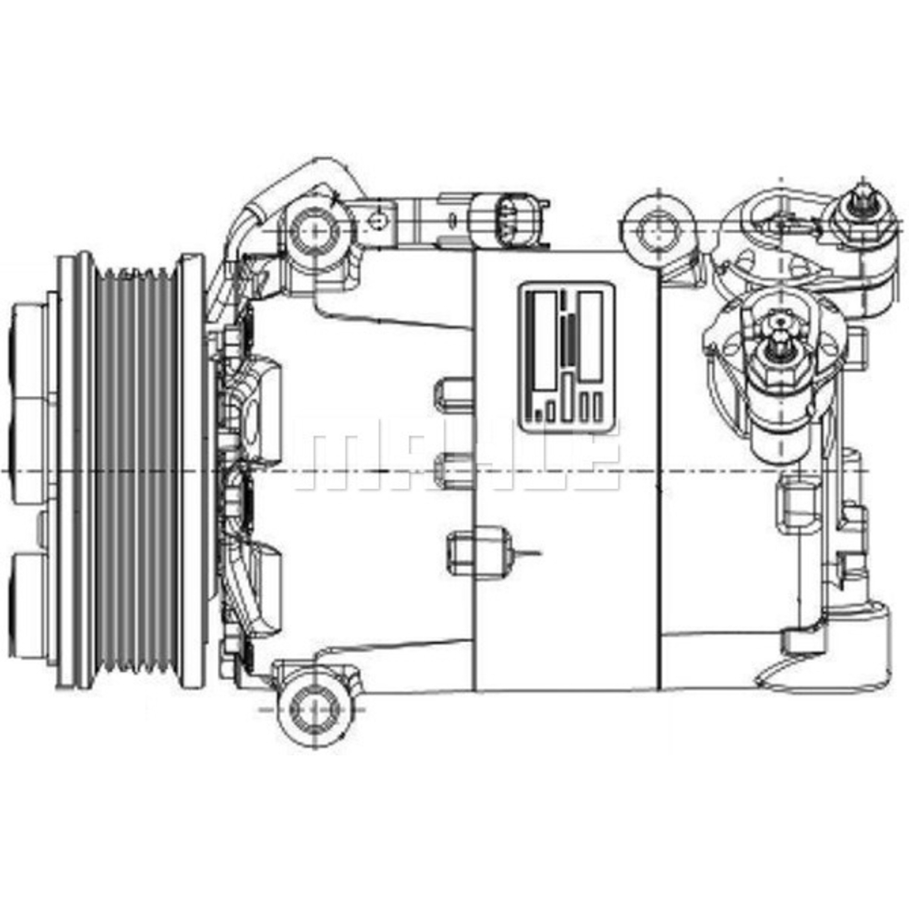 Compresseur de clim Ford - Mahle Neuf - 090.595.064.310