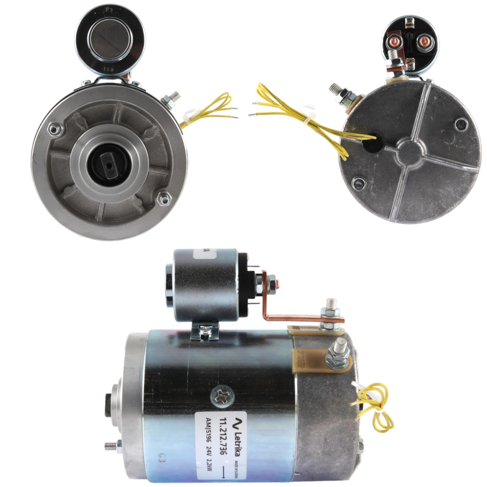 DC Motor 24V 2.2 kw 2600 rpm - Mahle Neuf - 351.554.000.310