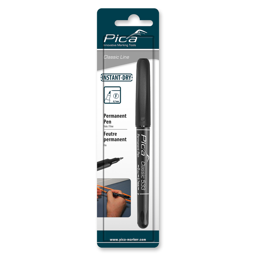 Feutre fin pica classic 533 ohp permanent 0,7mm PICA - 53346