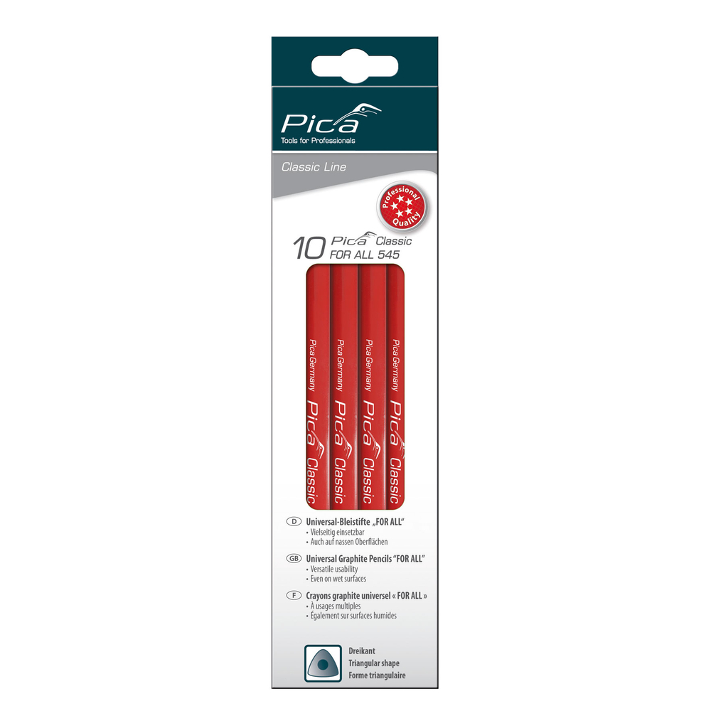 Crayon de charpentier pica classic 540 24cm PICA - 54024-10