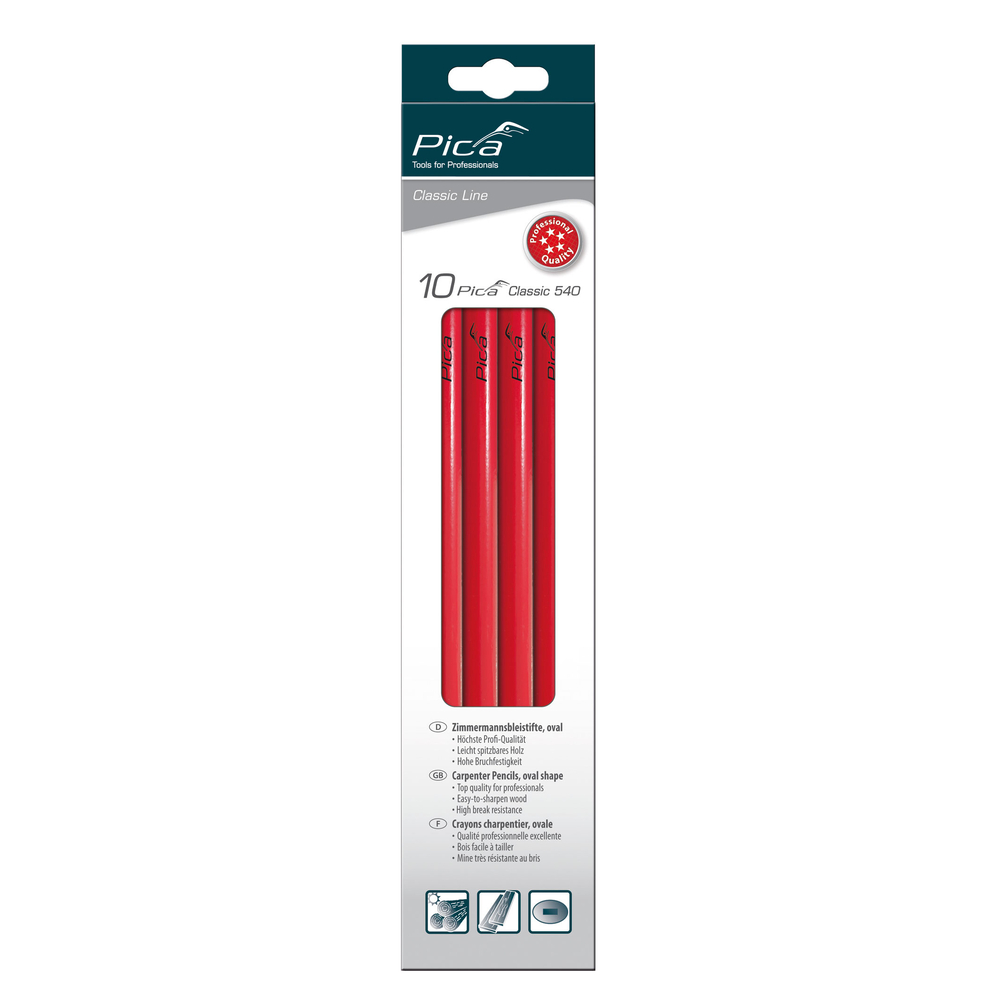 Crayon de charpentier pica classic 540 30cm PICA - 54030-10