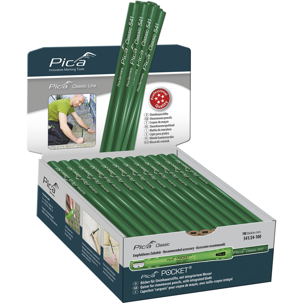 Crayon de macon pica classic 541 24cm PICA - 54124-100