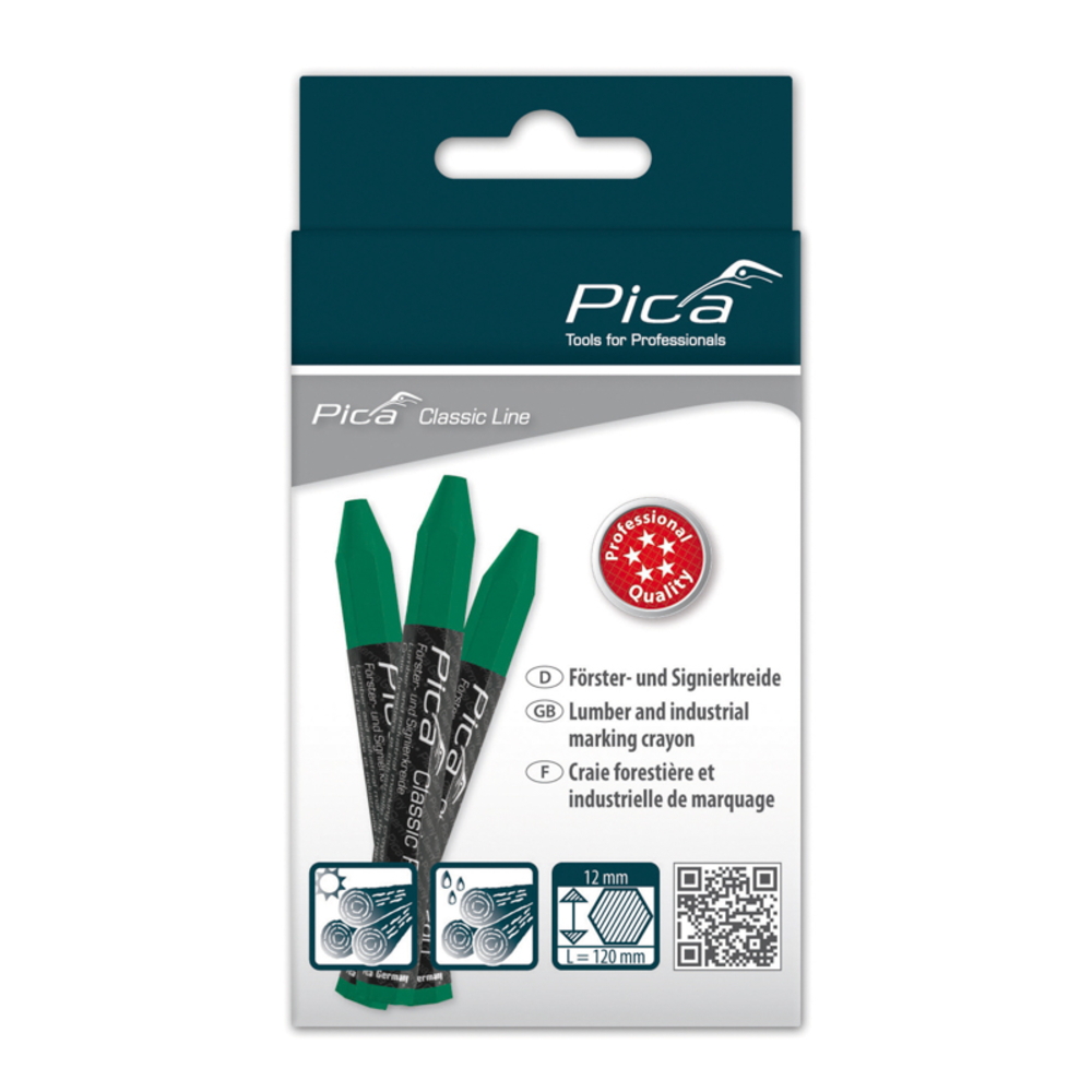 Craie forestière pica classic pro vert PICA - 59036