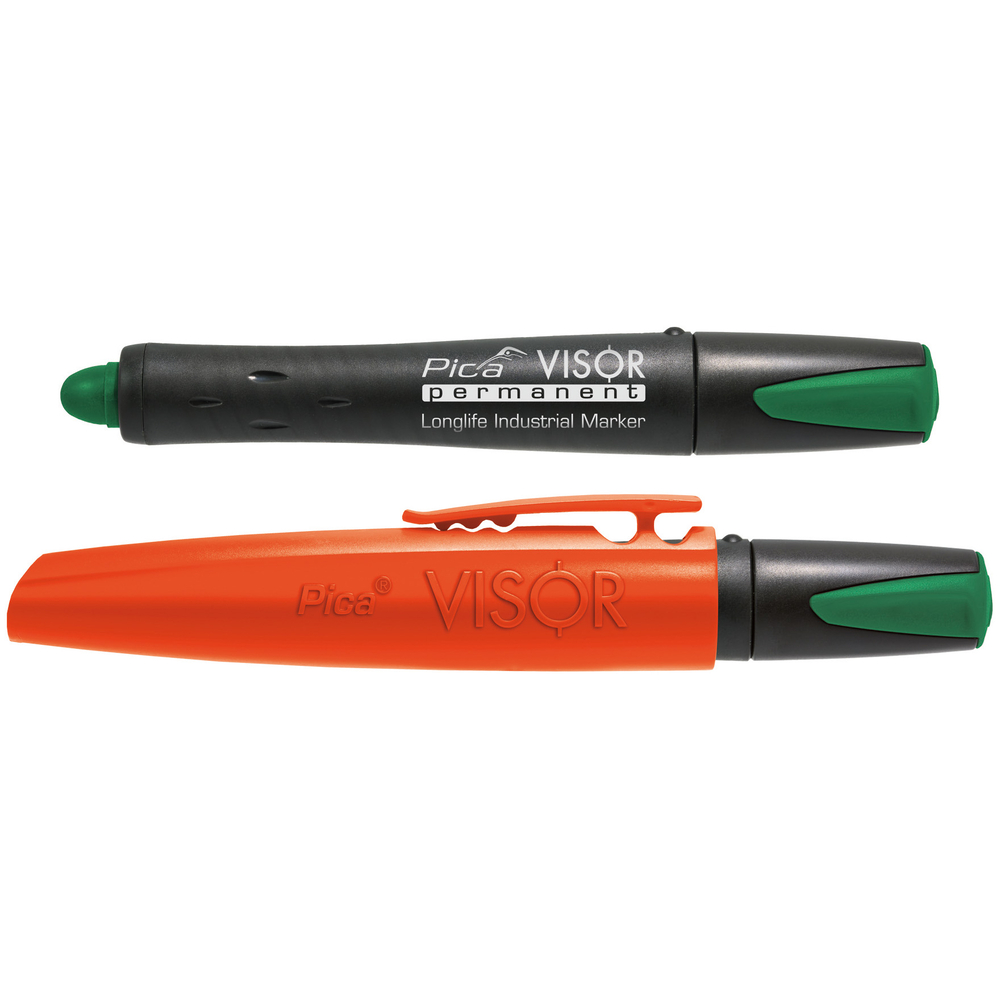 Marqueur permanent visor pica industrial marker fluo - vert PICA - 99036