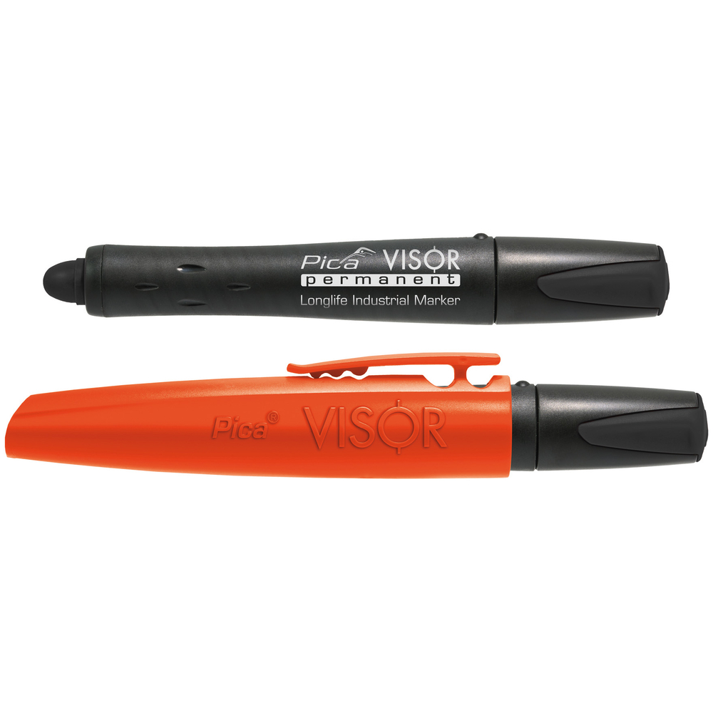 Marqueur permanent visor pica industrial marker fluo - noir PICA - 99046