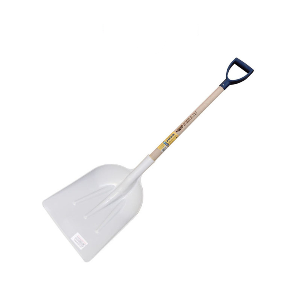 PELLE PLASTIQUE BLANCHE MANCHE BOIS P.PLAST + ETI.ALIMENT. PERRIN - 143635