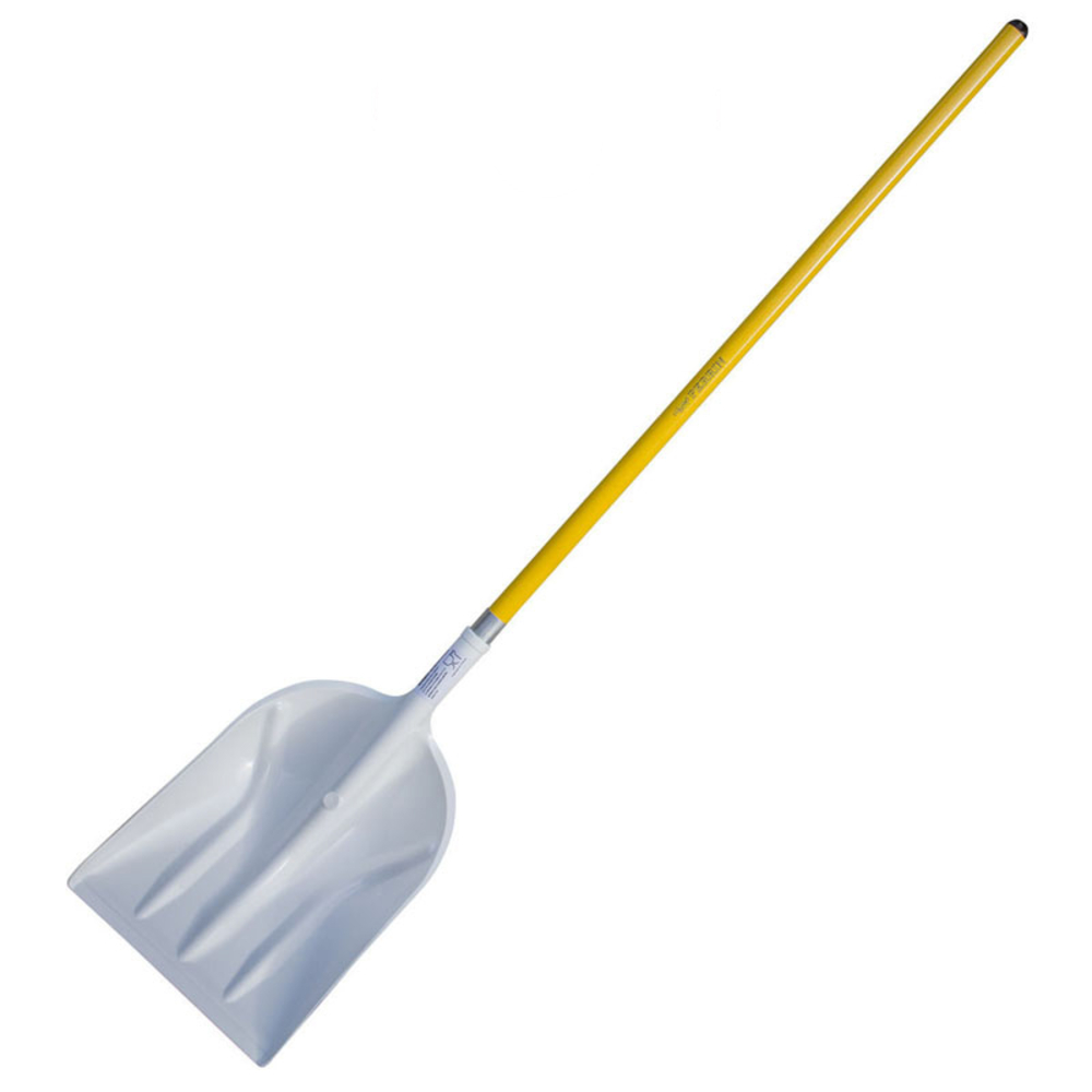 PELLE PLASTIQUE BLANCHE MANCHE TUBE LEGER AVEC MANCHON NOIR ET ALU PERRIN - 143836