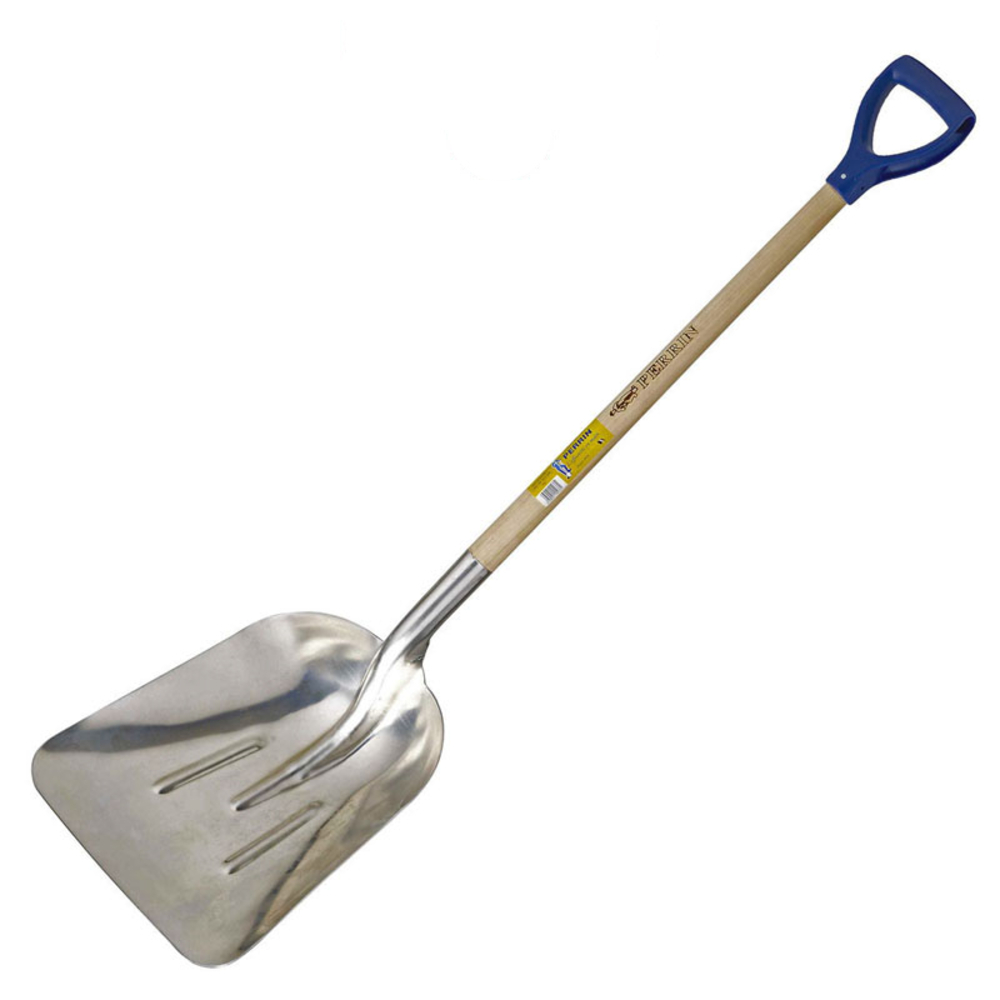 PELLE EXTRA CREUSE ALU EMMANCHÉE POIGNÉE PLASTIQUE PERRIN - 144637