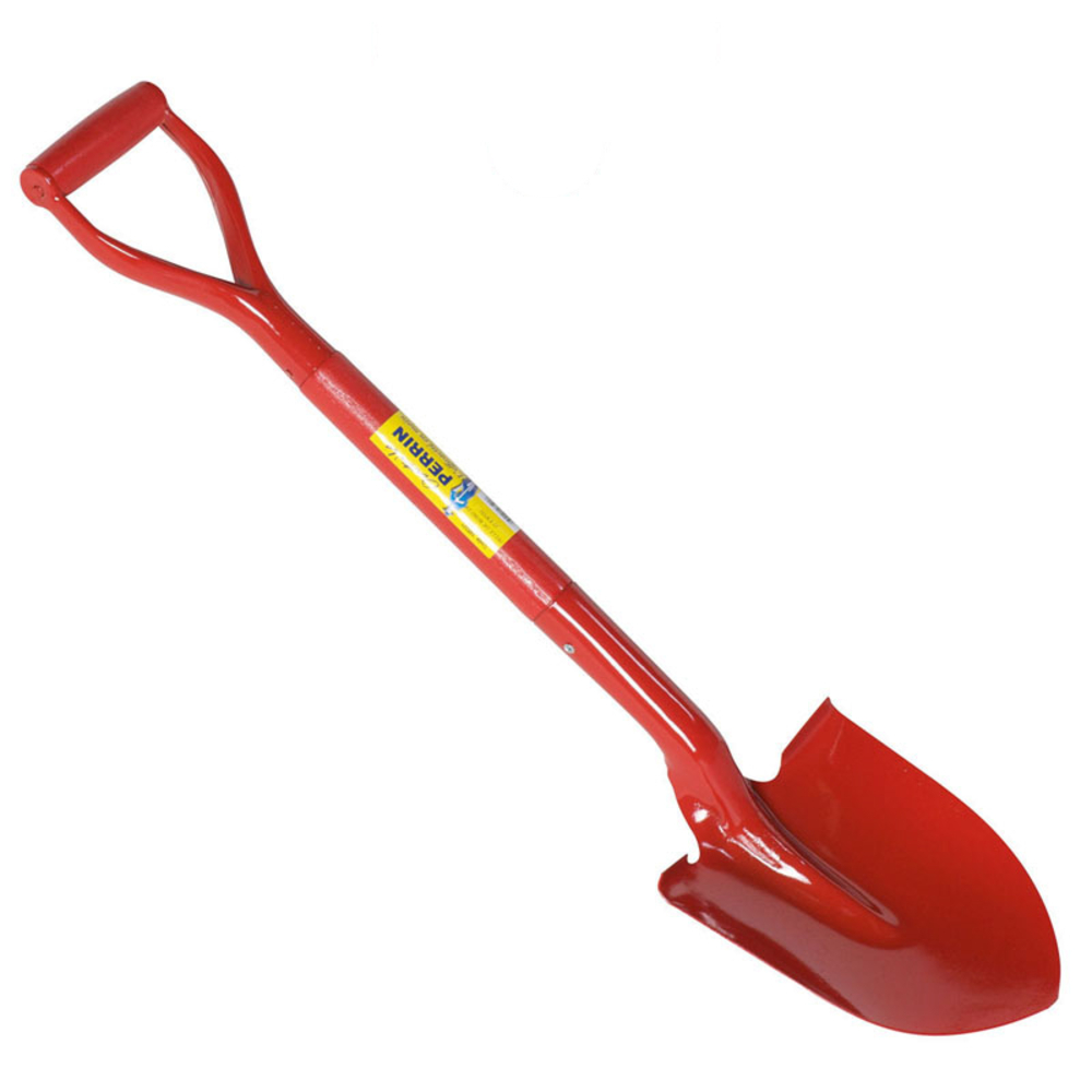 PELLE DE BORD POMPIER DE 24 CM EMMANCHÉE YD ENTIEREMENT ROUGE PERRIN - 148526