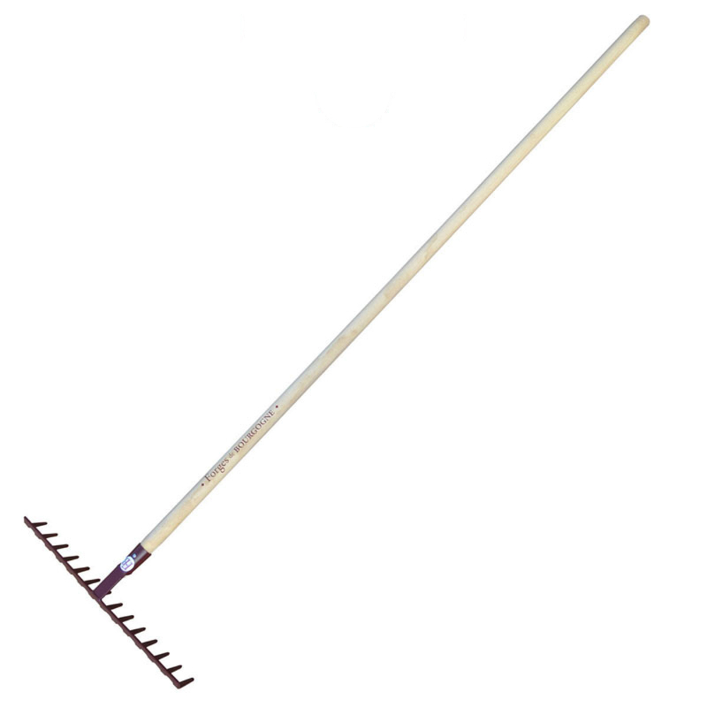 Rateau forgé 14 DENTS COURBÉES EMMANCHÉ 1.5 M PERRIN FORGE DE BOURGOGNE - 500503